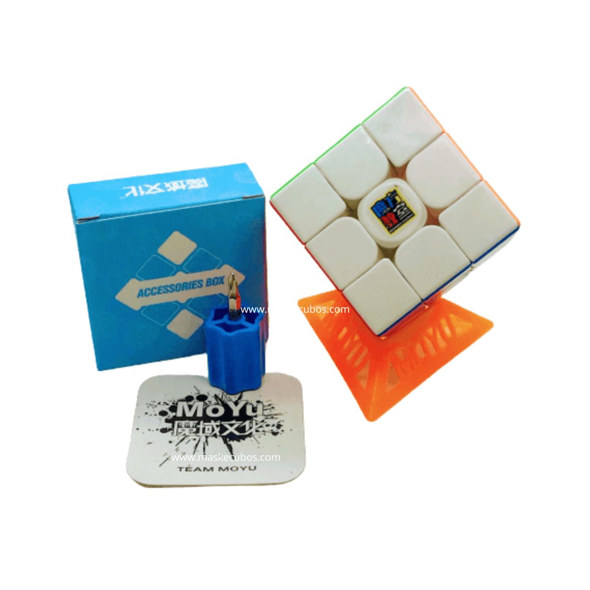 MOYU - 3x3x3 Moyu Meilong Magnético Cubo Rubik Mágico