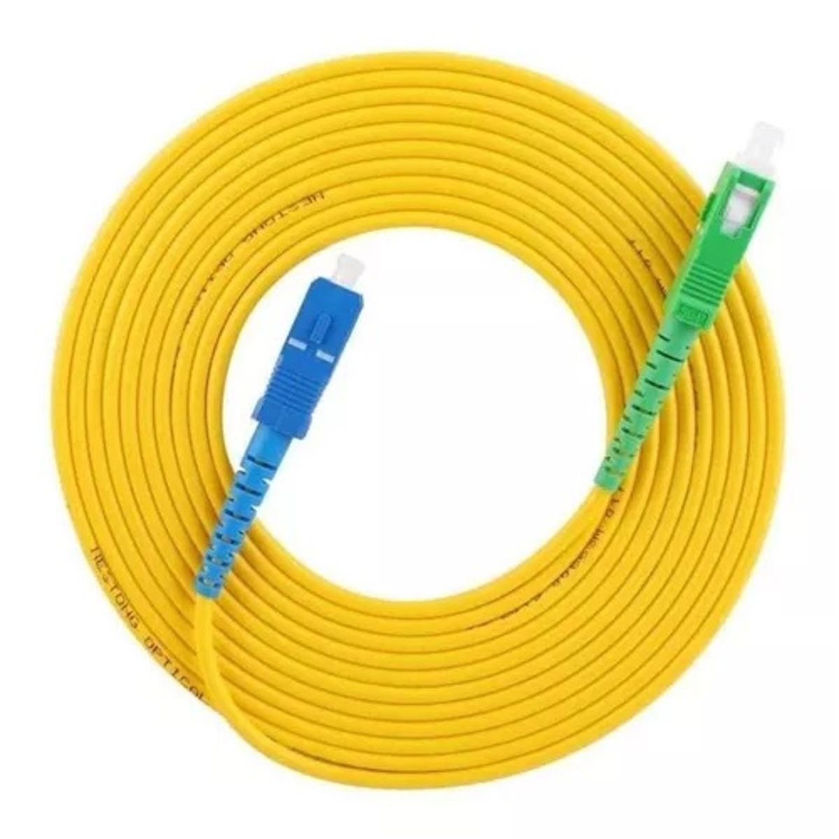 GENERICO - Cable Patch Cord Fibra Optica 10 mts Sc/apc-sc/upc  Modem Internet