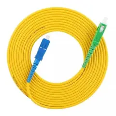 GENERICO - Cable Patch Cord Fibra Optica 10 mts Sc/apc-sc/upc Modem Internet