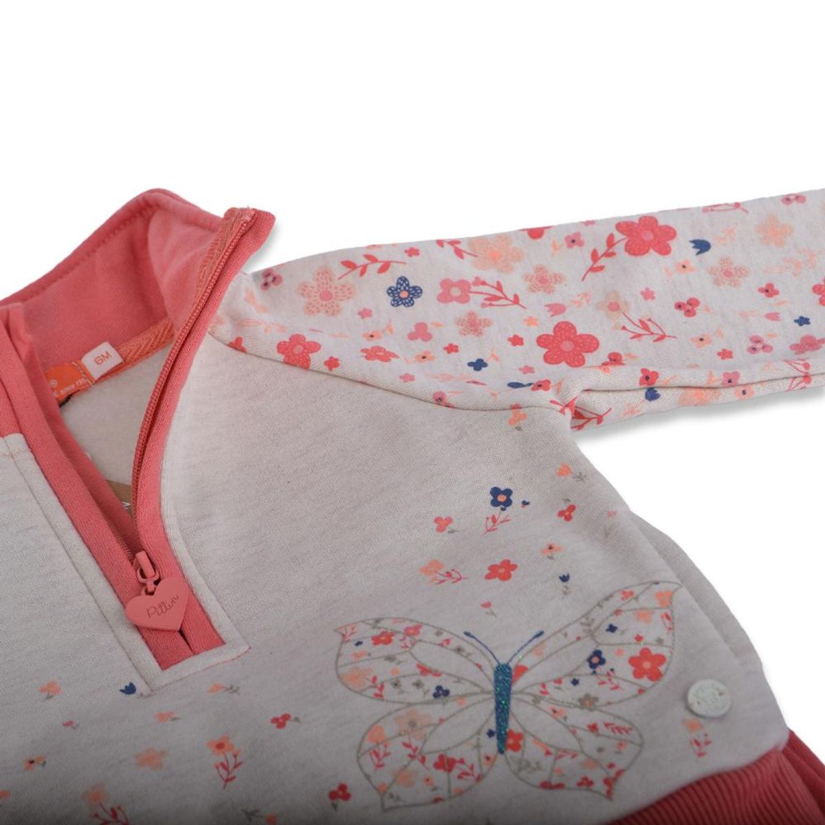 PILLIN - Buzo Bebé Niña Coral Pillin - Coral