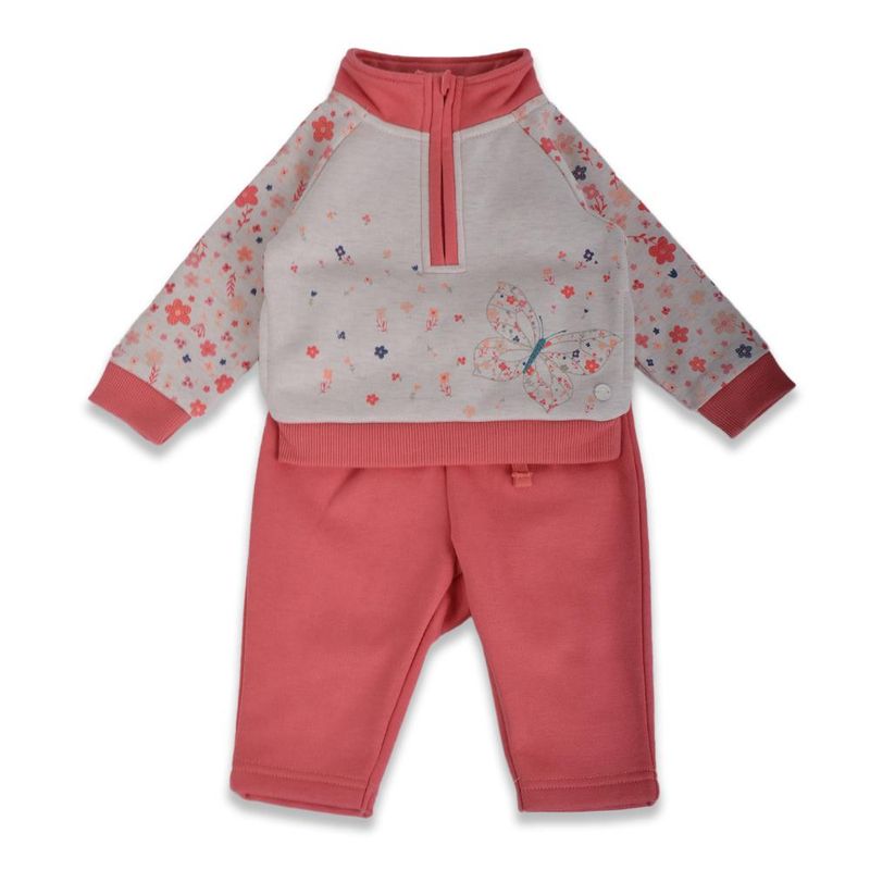PILLIN - Buzo Bebé Niña Coral Pillin - Coral