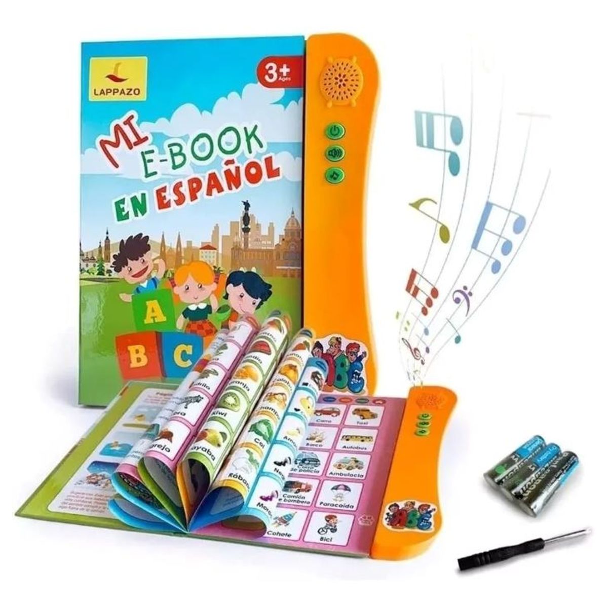 GENERICO - Mi Primer Libro Aprendizaje Juguete Niños Sonido Interactivo