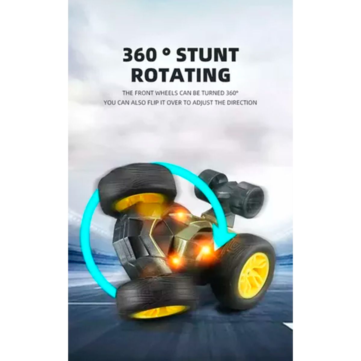 GENERICO - Auto A Control Remoto Control Movimiento 360 Grados