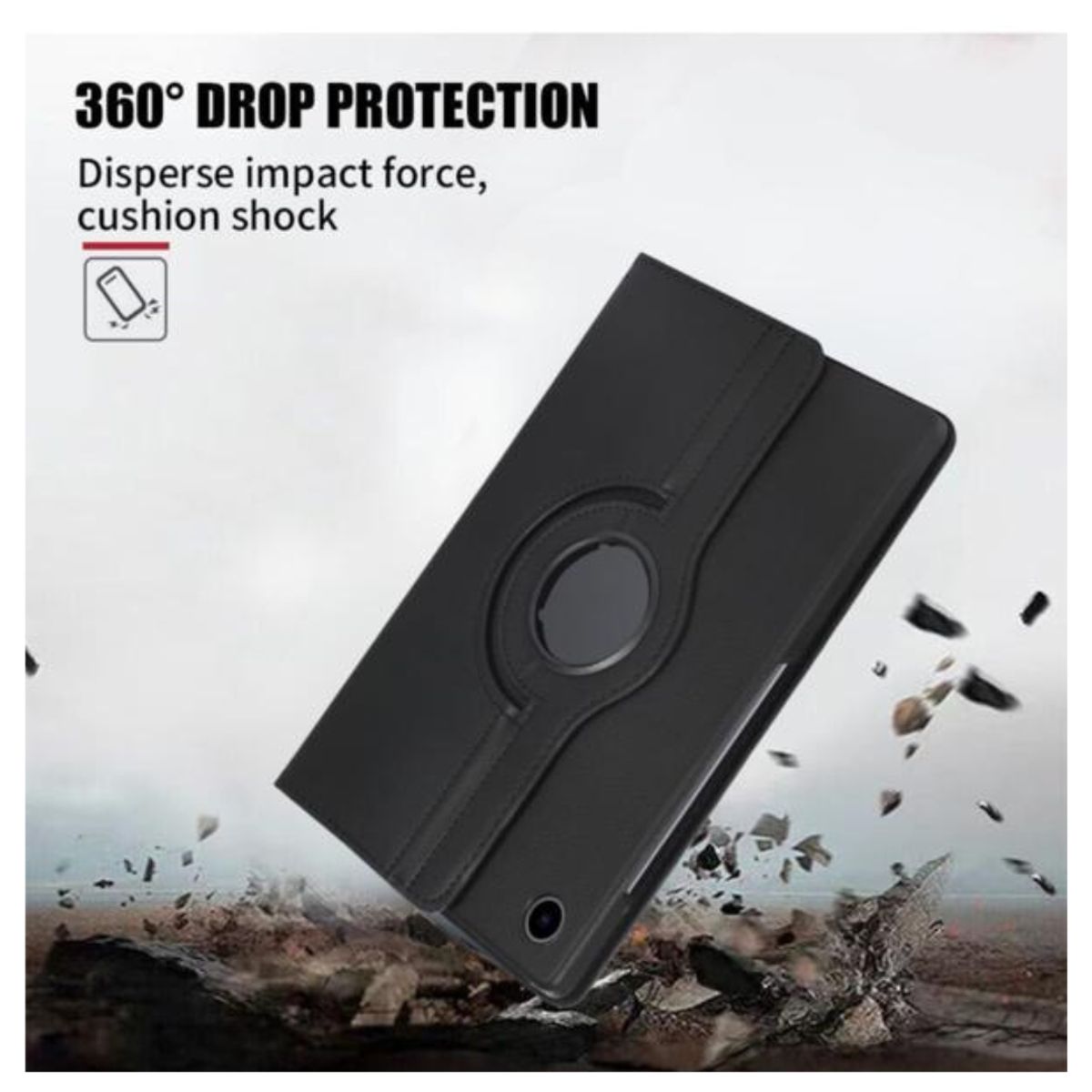 GENERICO - Funda Carcasa 360 Giratoria Para Samsung Galaxy Tab A9+ Plus 11"