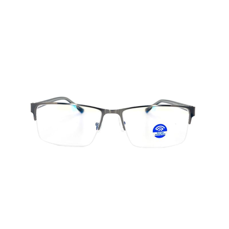 GENERICO - LENTES FILTRO AZUL METALICO PARA HOMBRES DESCANSO FILTRO AZUL