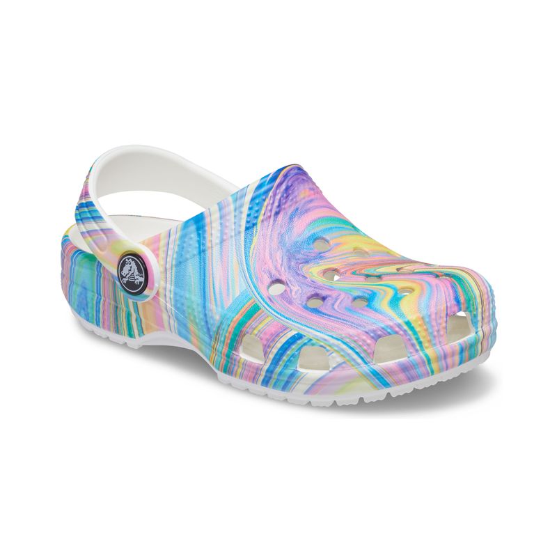 CROCS - Zueco Crocs Classic Out of This World II Niño Multi/White
