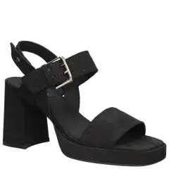 POLLINI - Sandalia Casual Mujer Negro