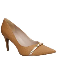 MINGO - Zapato Vestir Mujer Marrón Claro