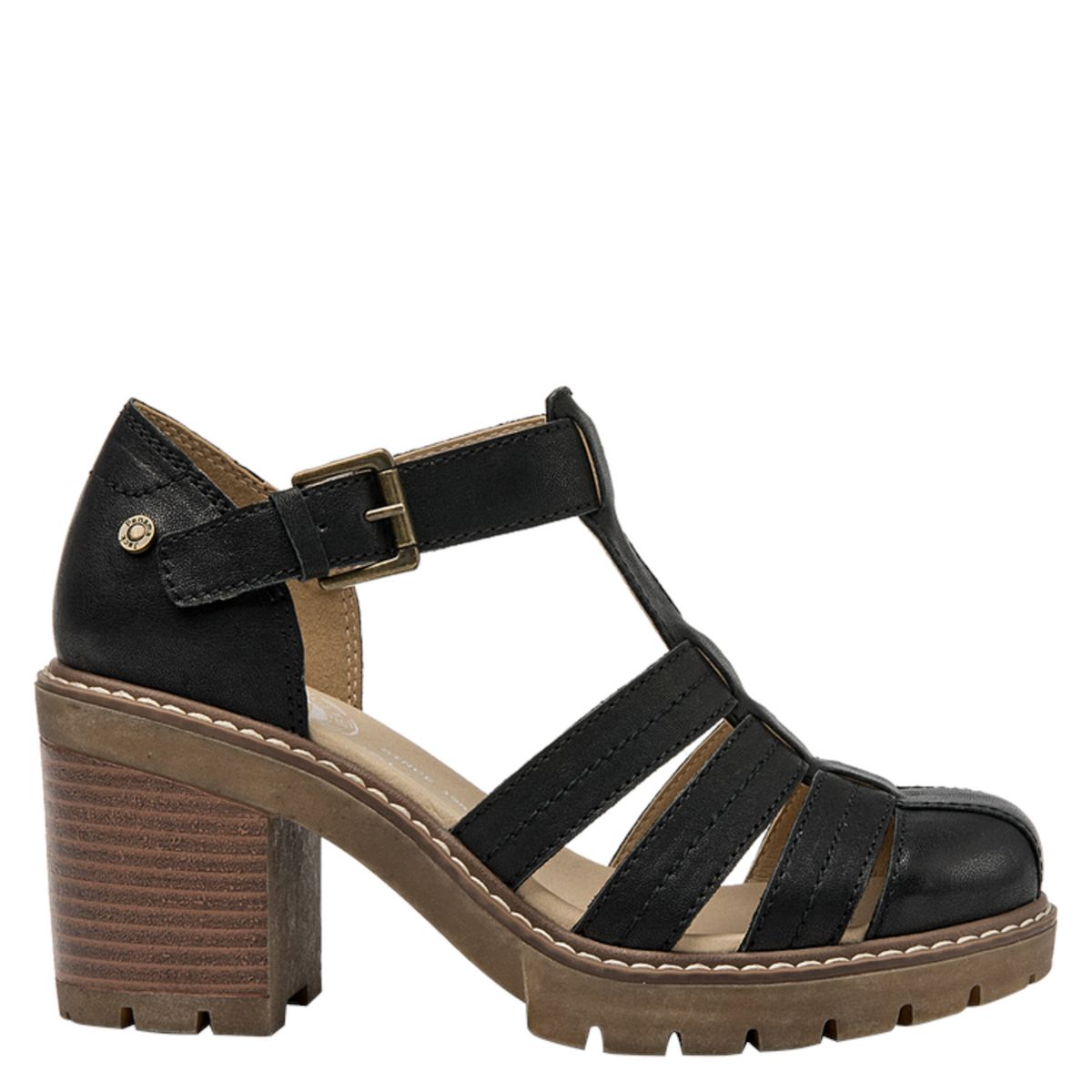 PANAMA JACK - Sandalia Casual Mujer Negro Panama Jack