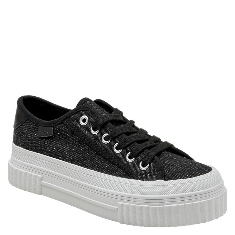 BRUNO ROSSI - Zapatilla Casual Mujer Negro Bruno Rossi