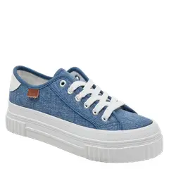 BRUNO ROSSI - Zapatilla Casual Mujer Azul