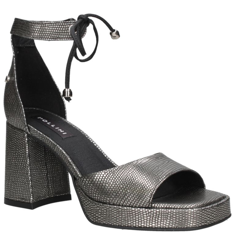Sandalia Casual Mujer Plateado