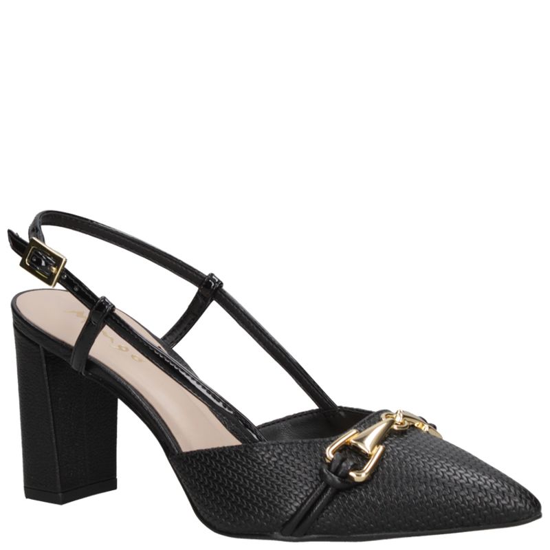 MINGO - Zapato Vestir Mujer Negro Mingo