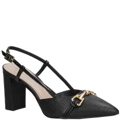 MINGO - Zapato Vestir Mujer Negro