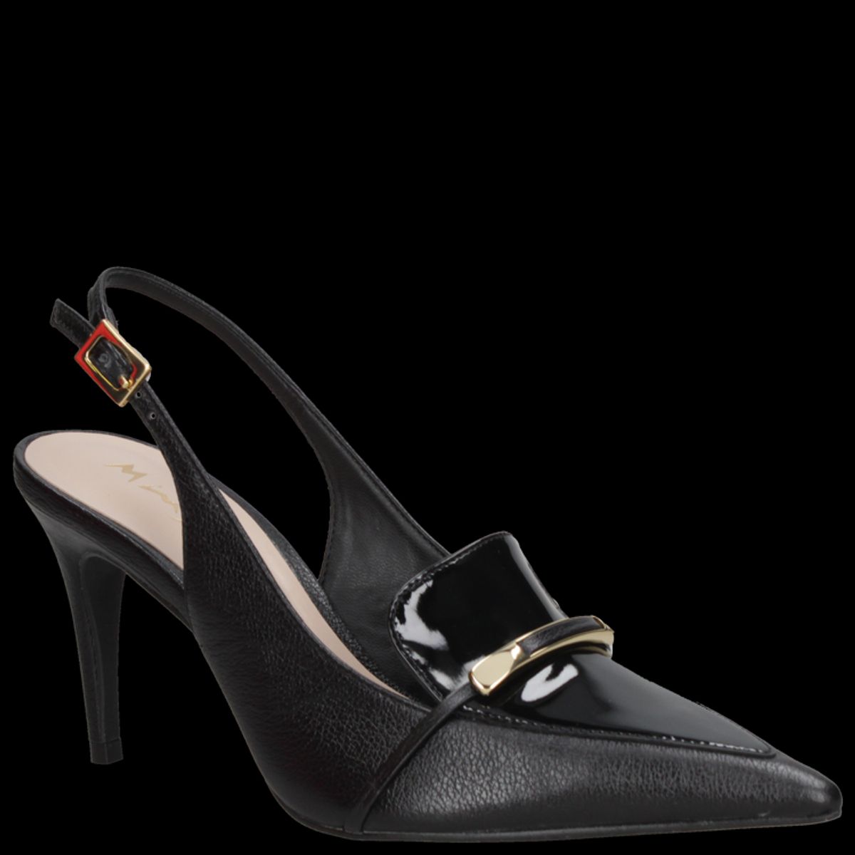 MINGO - Zapato Vestir Mujer Negro Mingo