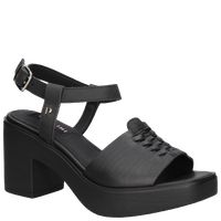 Sandalia Casual Mujer Negro