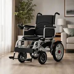 GENERICO - Silla De Ruedas Eléctrica Plegable Con Joystick