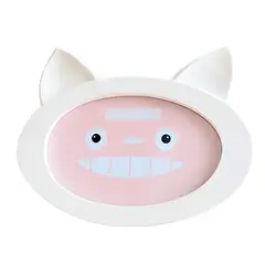 BILBOLA - Marco de fotos orejas de gato blanco