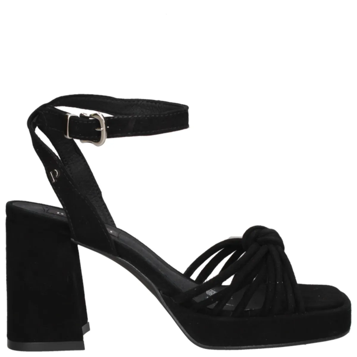 POLLINI - Sandalia Casual Mujer Negro Pollini