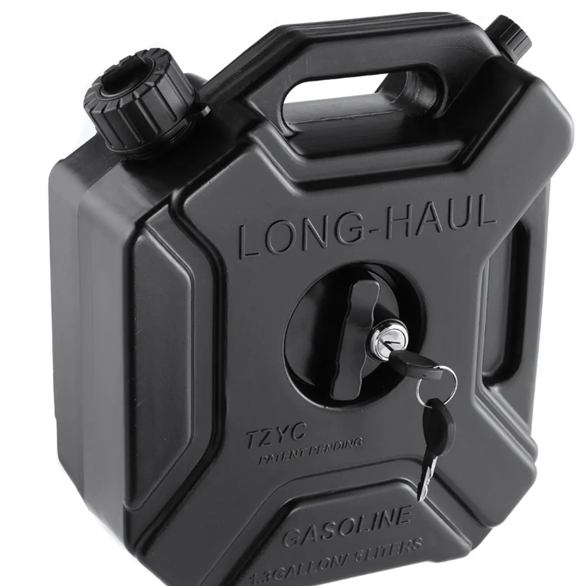 GENERICO - Bidón para Bencina Portátil Moto Plástico con Llave y Fijación