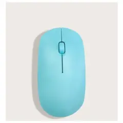 GENERICO - Mouse Ratón Inalámbrico De Bluetooth Universal 24G Celeste