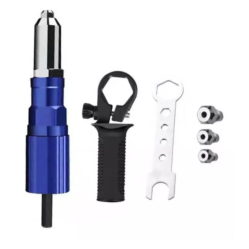 GENERICO - Remachadora Adaptable Práctico Adaptador Para Taladro