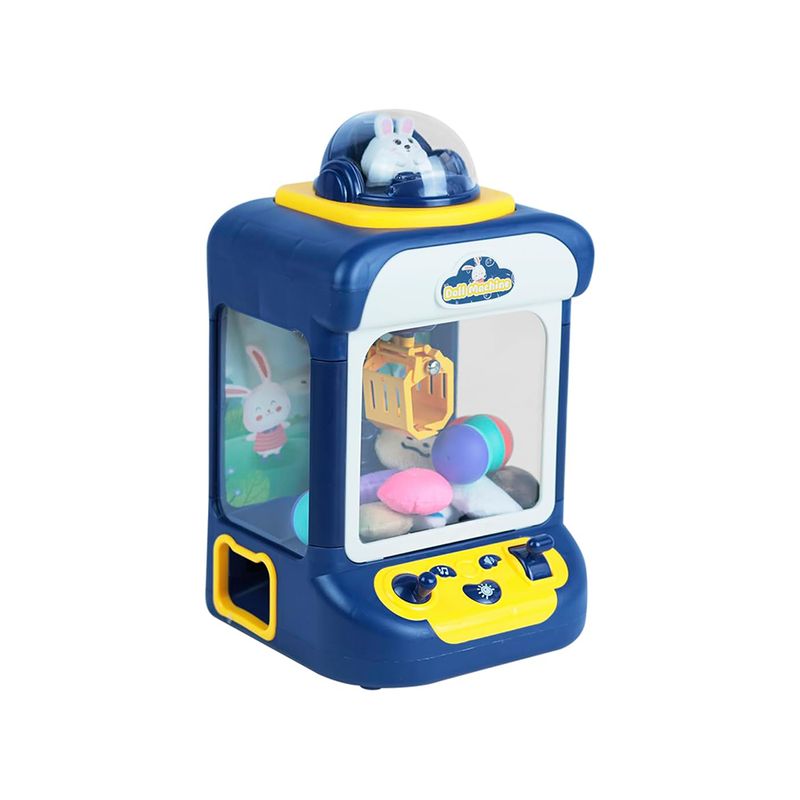 GENERICO - Mini Maquina Saca Peluches Y Juguetes Niño Azul