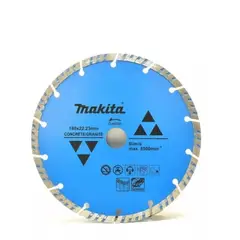 MAKITA - Disco diamantado turbo segmentado concreto 180 mm D-44339