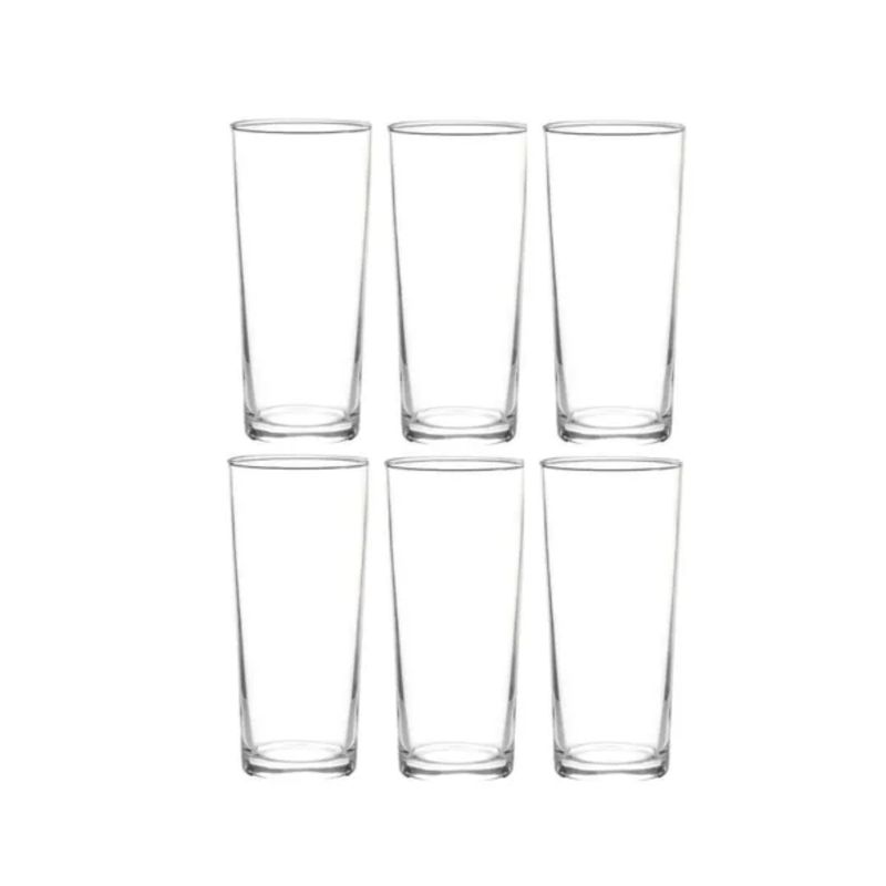 IMPORTCLICK - Pack 6 Vasos Vidrio 355 ML Londres IMPORTCLICK