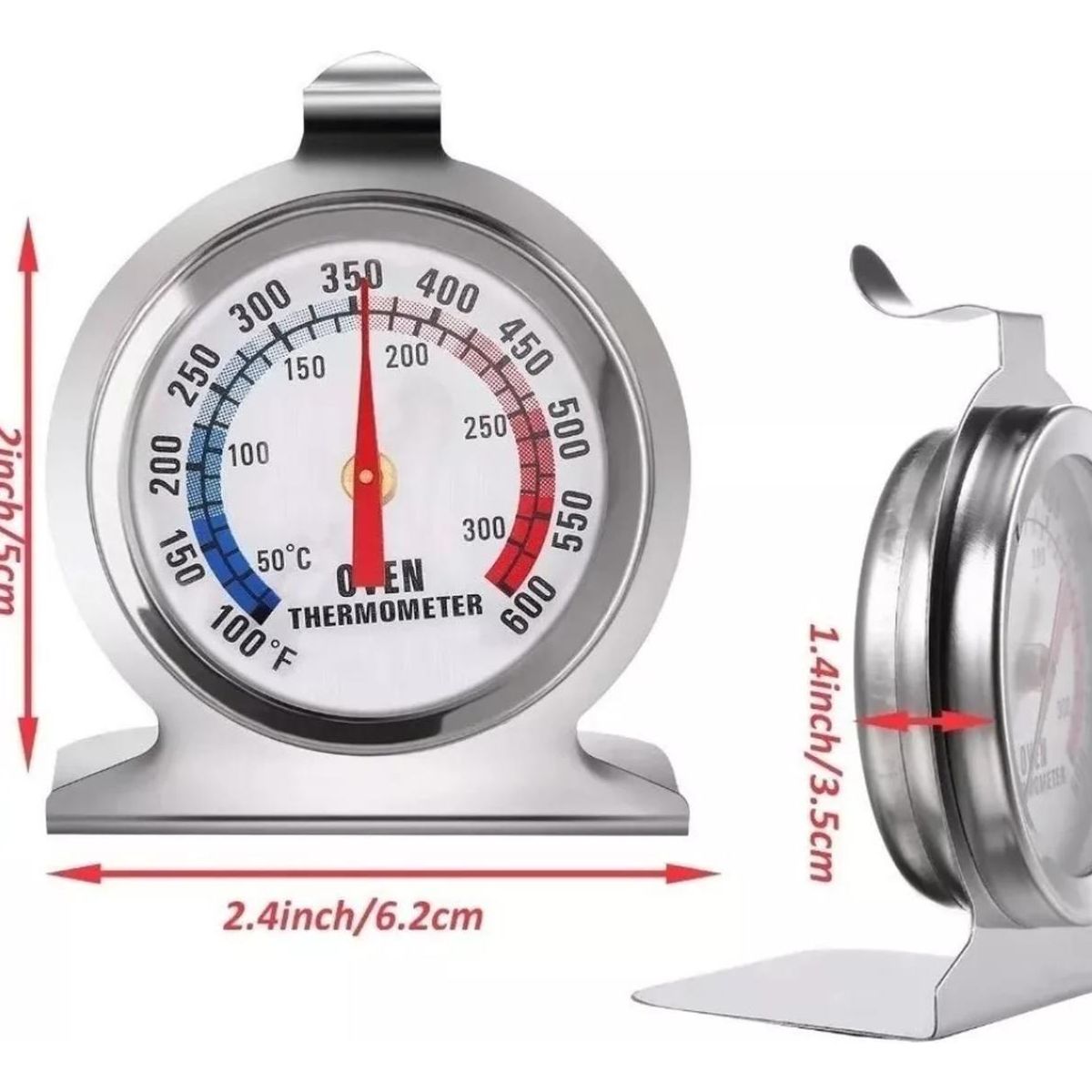 IMPORTCLICK - Termómetro Para Horno Cocina Indicador Temperatura IMPORTCLICK
