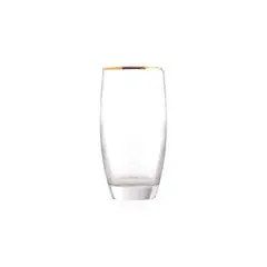 IMPORTCLICK - Set 6 Vasos Agua Bebida Cóctel Vidrio 460 ML Transparente