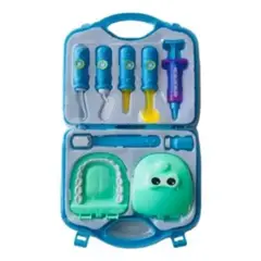 OEM - Juguete Set Limpieza Dental Para Niños Celeste