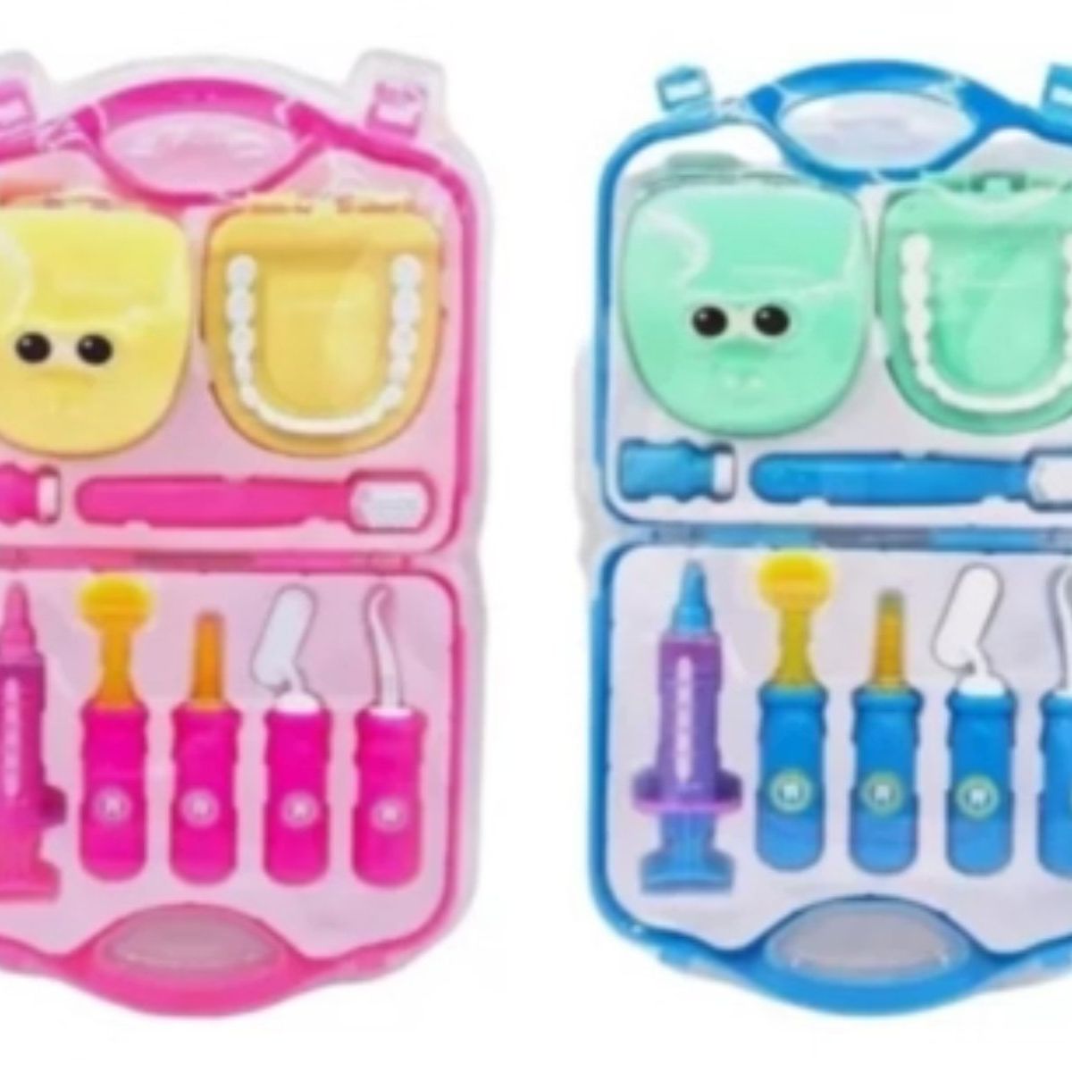 OEM - Juguete Set Limpieza Dental Para Niños Rosado