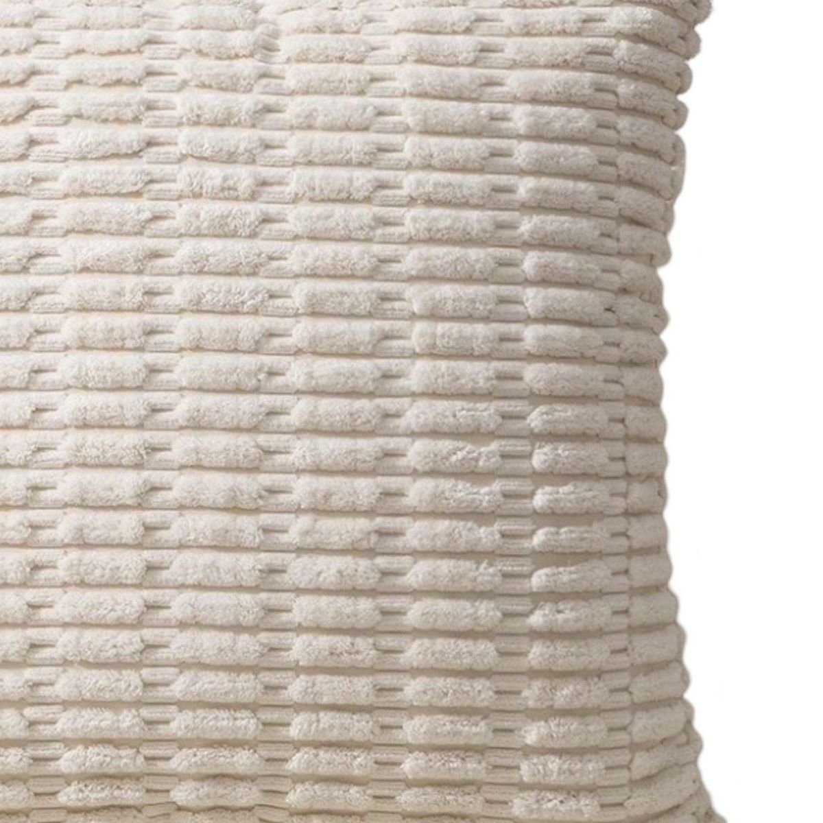 GENERICO - Set de 4 Fundas de Cojín Elegantes-Blanco