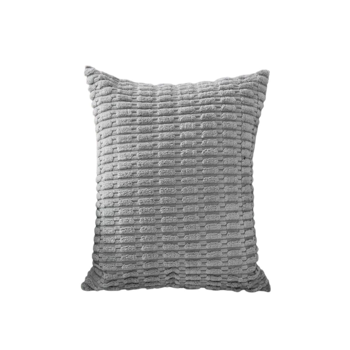 GENERICO - Set de 4 Fundas de Cojín Elegantes-Gris