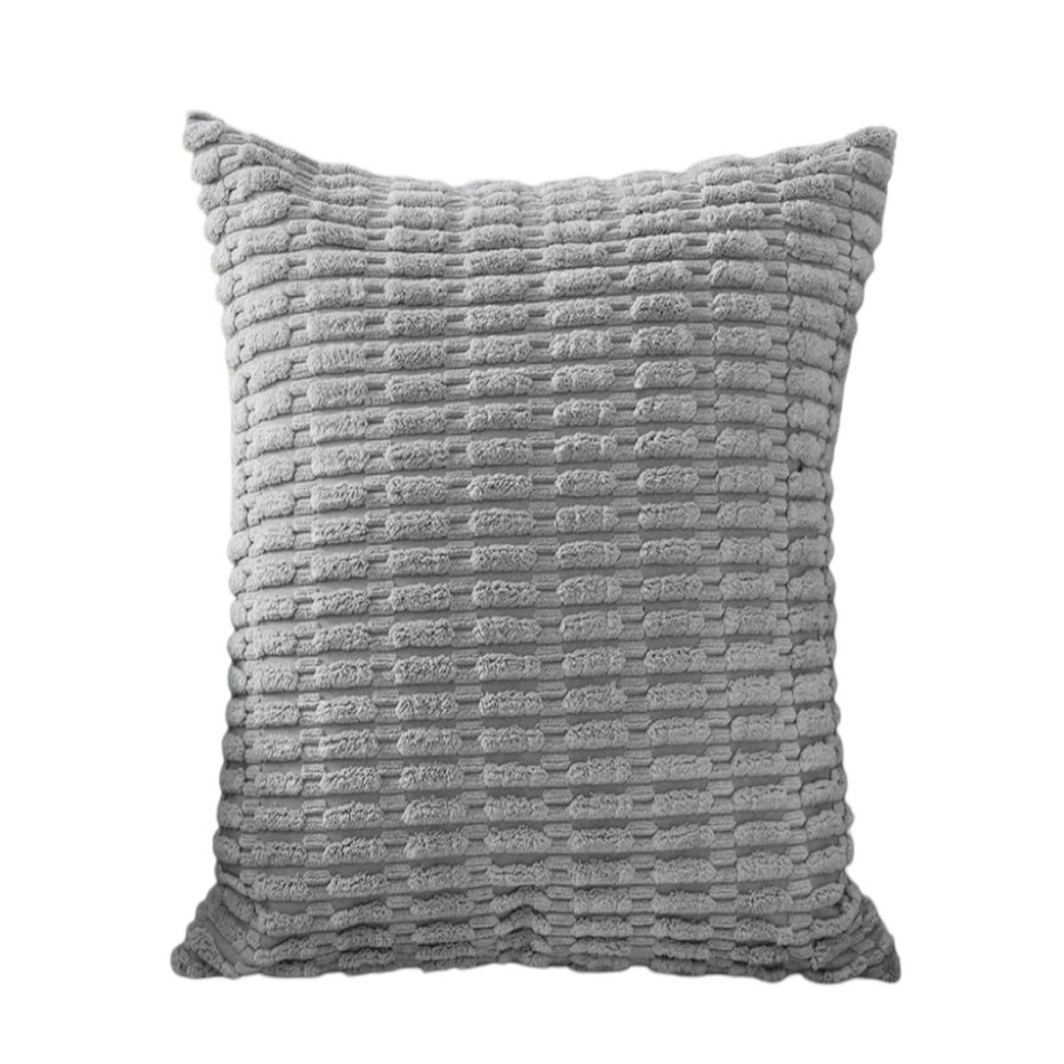 GENERICO - Juego de 2 Fundas de Cojín Elegantes-Gris