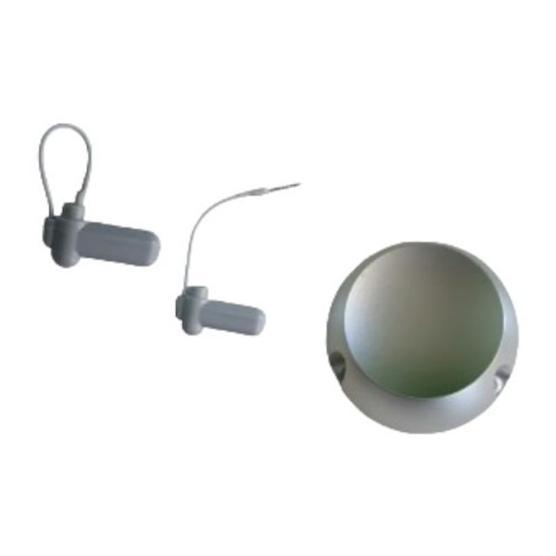 GENERICO - Alarma Para Ropa Antirrobo Eas Rf 8.2mhz 100 Unid Con Imán