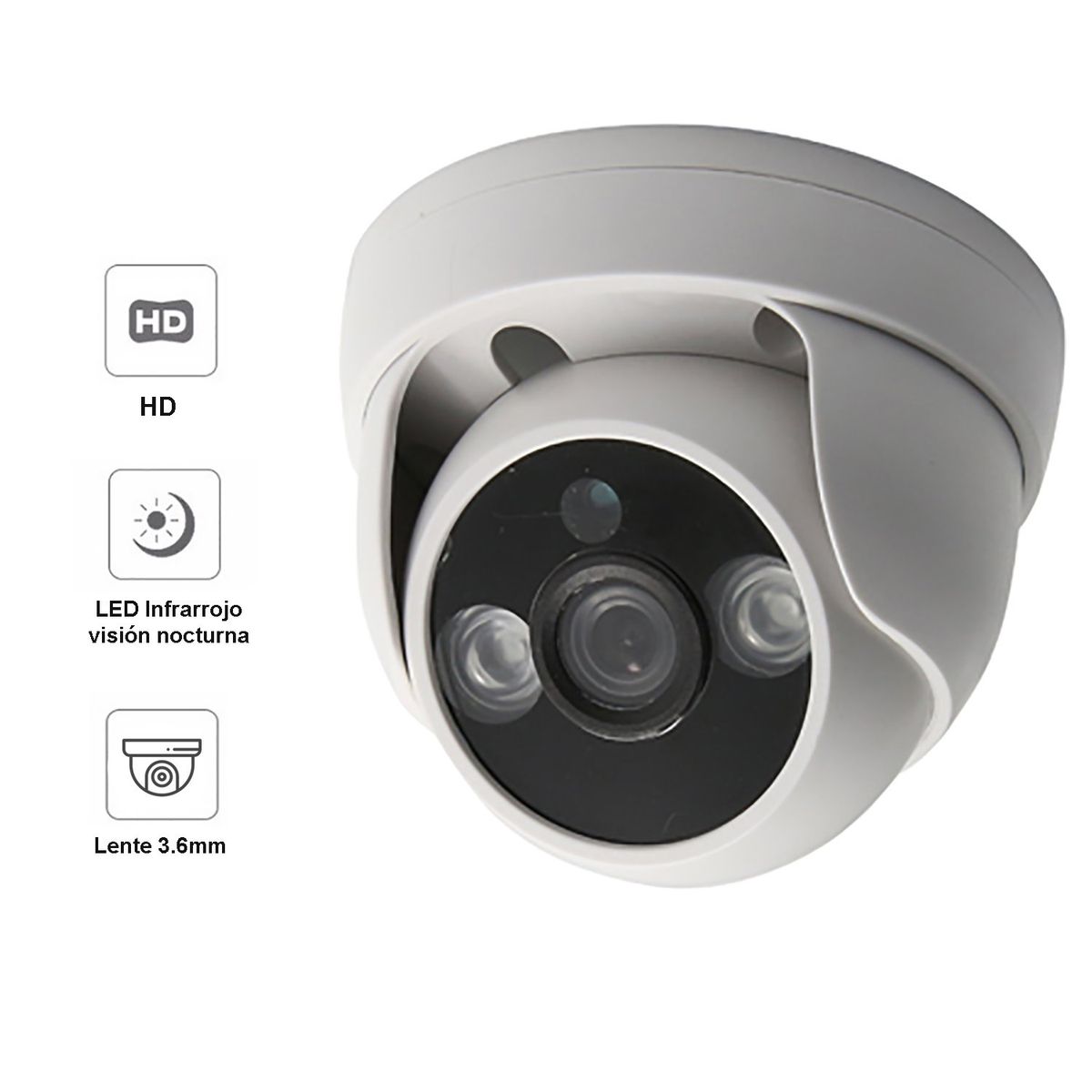 VIPA - Kit Seguridad Mixto 3 Cámaras HD - M36L