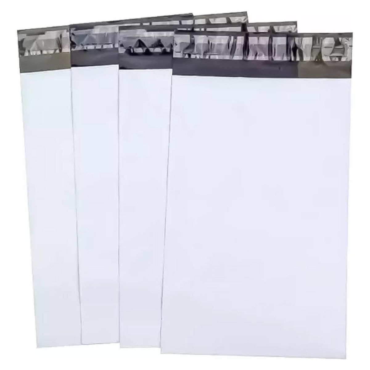 IMPORTCLICK - Pack 100 Bolsas Embalaje Courier Autoadhesivo Despacho 35x45 CM Blanca