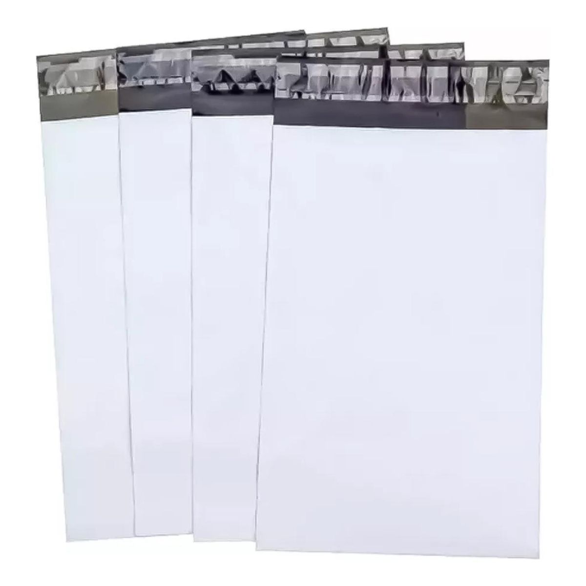 IMPORTCLICK - Pack 100 Bolsas Embalaje Courier Autoadhesivo Despacho 35x45 CM Blanca