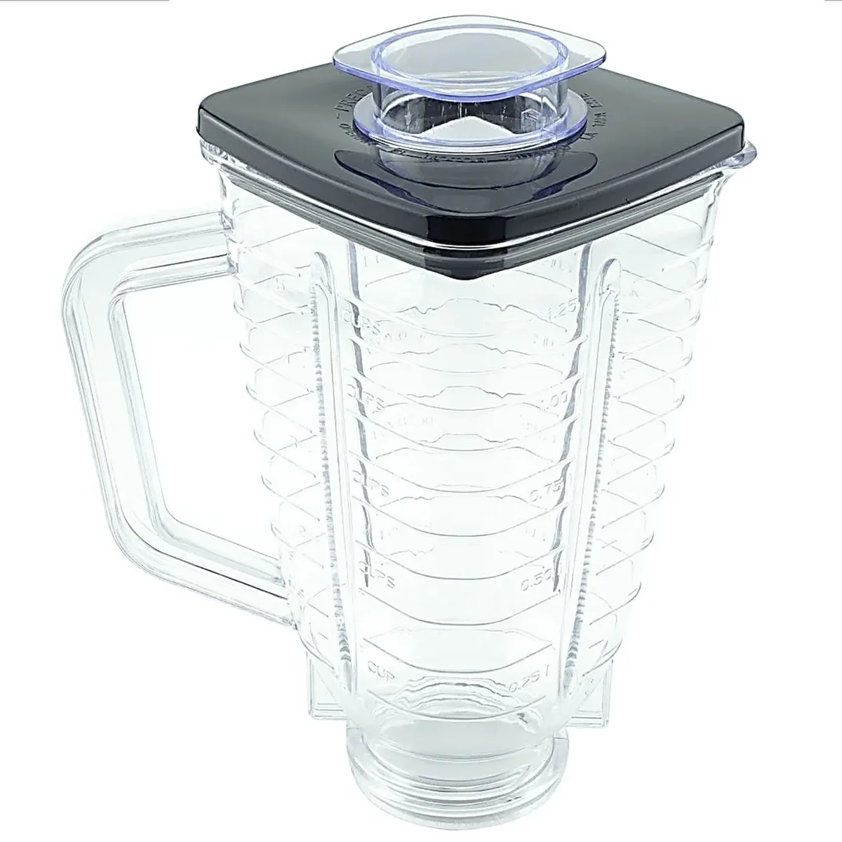 GENERICO - Vaso Juguera Oster Cuadrado 1,25 Litros Plástico