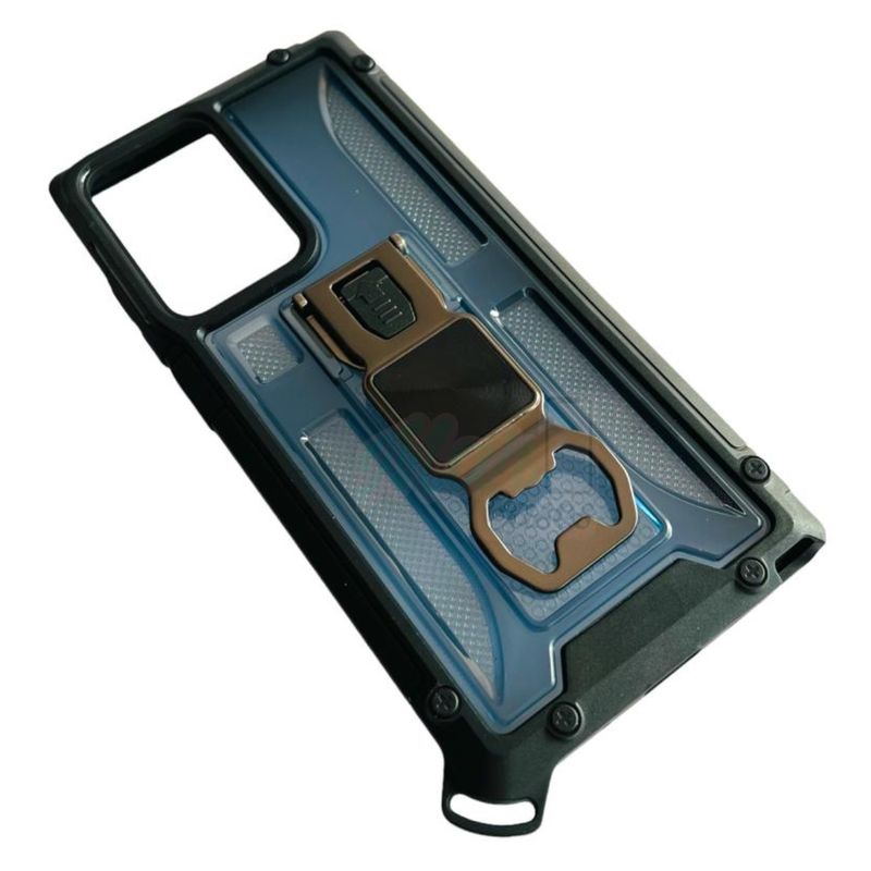 GENERICO - Carcasa Para Samsung Note 20 Ultra Anti Golpes Soporte Azul