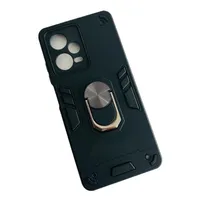 Carcasa Para Xiaomi Redmi Note 12 Pro/ Pro+ Anti Golpes Anillo Negro