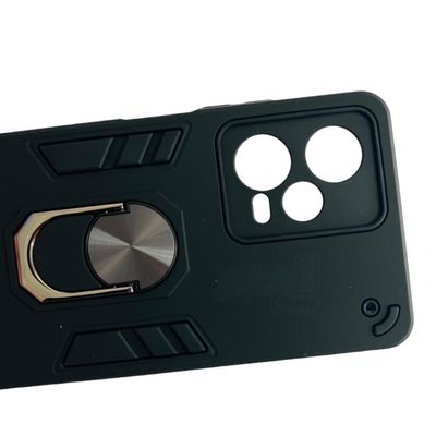 Imagen 2 del producto Carcasa Para Xiaomi Redmi Note 12 Pro/ Pro+ Anti Golpes Anillo Negro