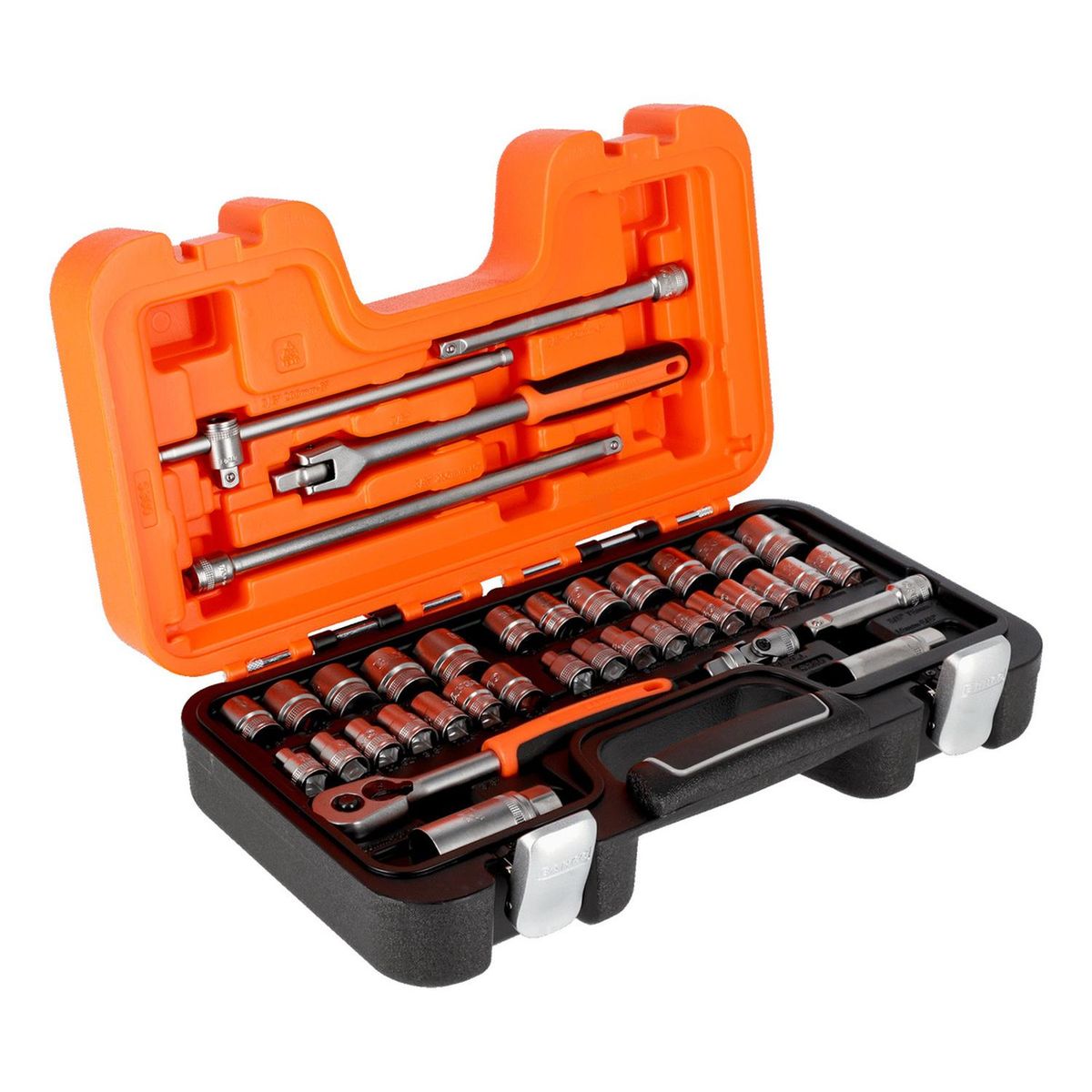 BAHCO - Juego De 38 Herramientas Dados 38 De 6 A 22mm S380 Bahco