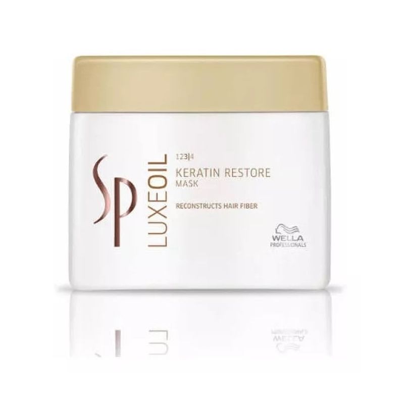 WELLA - Mascara Para El Cabello Wella Luxeoil Keratine Restore 400ml