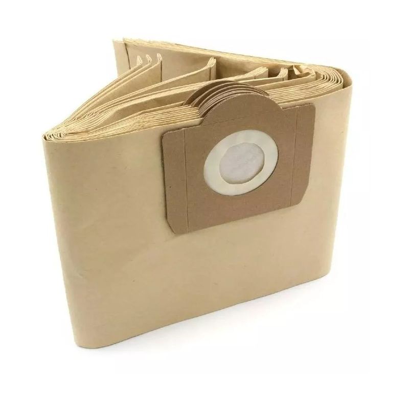 GENERICO - Set 5 Bolsas De Papel Aspiradora Karcher