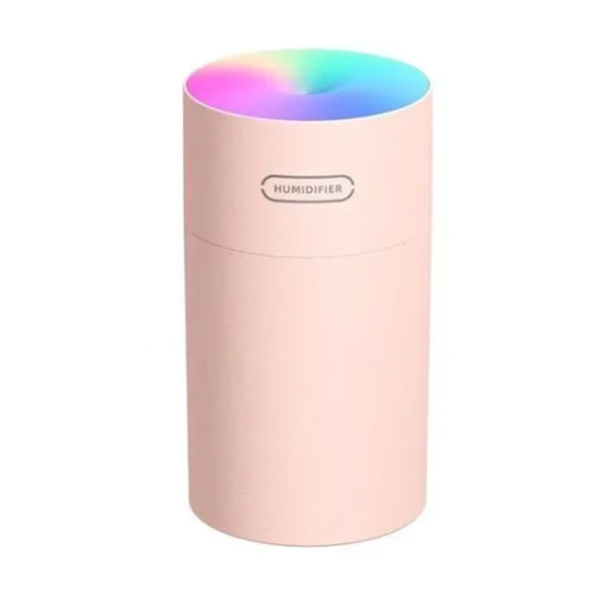 GENERICO - Humidificador Aromático Con Cable Usb Colorfull Rosado