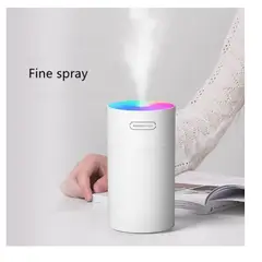 GENERICO - Humidificador Aromático Con Cable Usb Colorfull Blanco