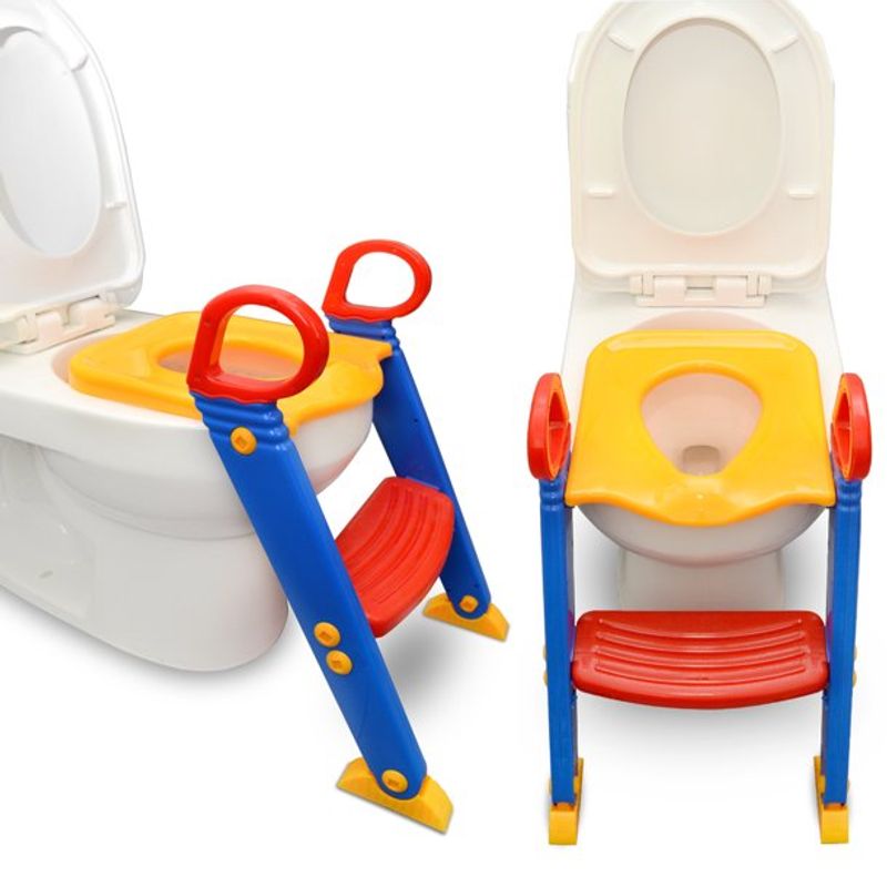 GENERICO - Asiento Para Inodoro Con Escalera Entrenamiento Para Niños